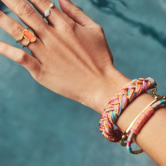 KENDRA SCOTT • Masie Gold Cuff Bracelet #2 - Picture 6 of 7